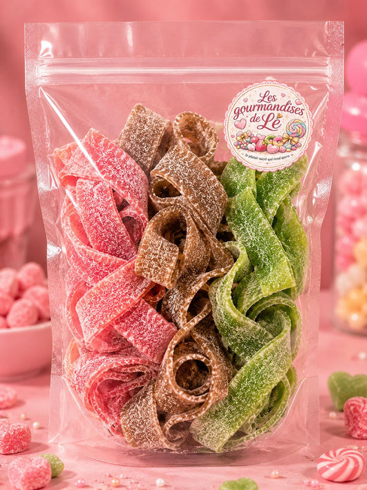 Mix ceinture pomme, cola, fraise