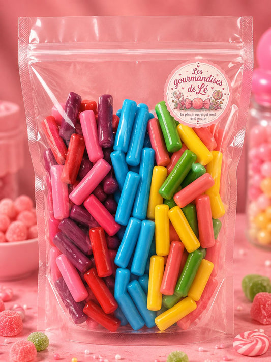 Mix hitschies mix lisse, framboise, fruit rouge