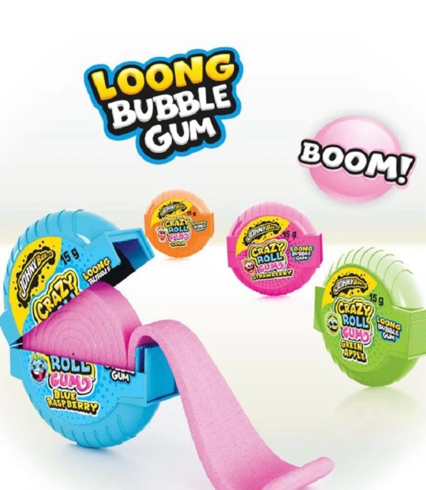 Chewing-gum Crazy Roll Gum